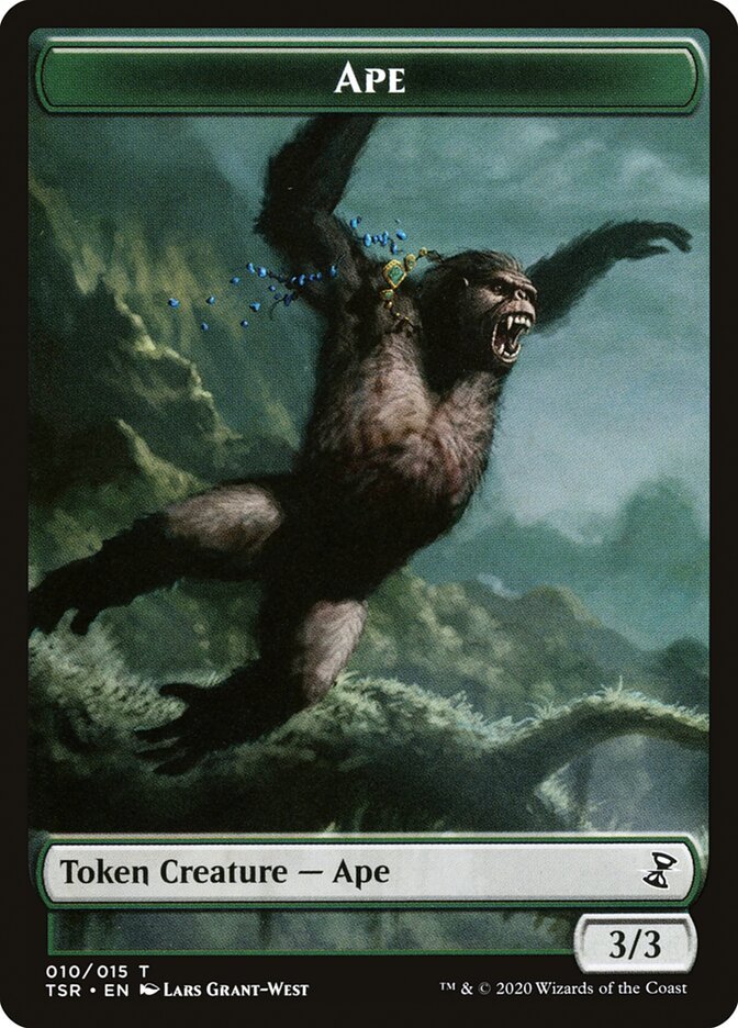 Angel // Ape Double - Sided Token [Double Masters Tokens] - Card Brawlers
