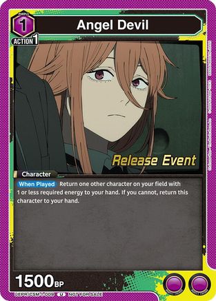 Angel Devil (009) (UE22BT/CSM-1-009) - UE22BT CHAINSAW MAN Release Event - Card Brawlers