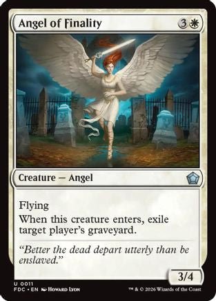 Angel of Finality (FDC-011) - Commander: Foundations - Card Brawlers