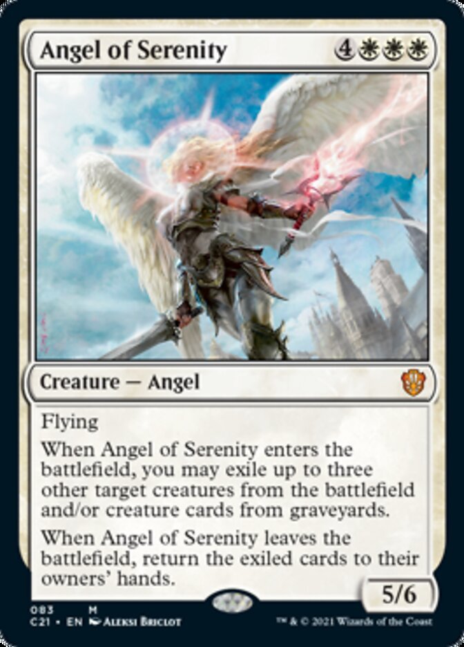 Angel of Serenity [Commander 2021] - Card Brawlers
