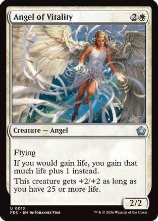 Angel of Vitality (FDC-013) - Commander: Foundations - Card Brawlers