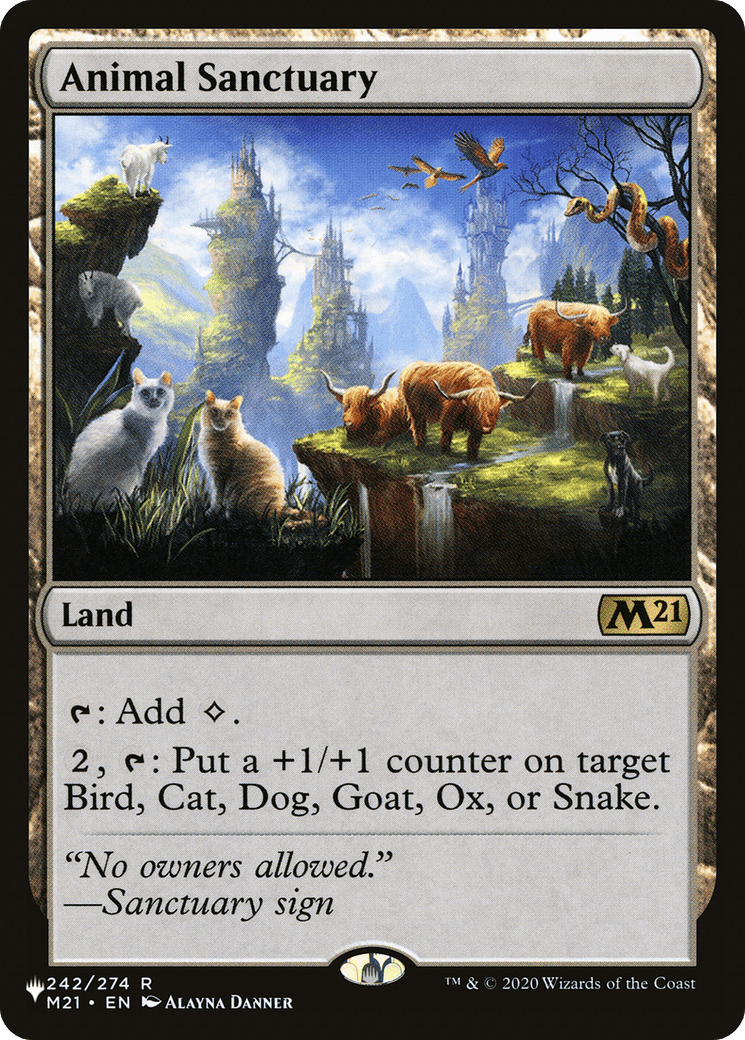 Animal Sanctuary [The List] - Card Brawlers
