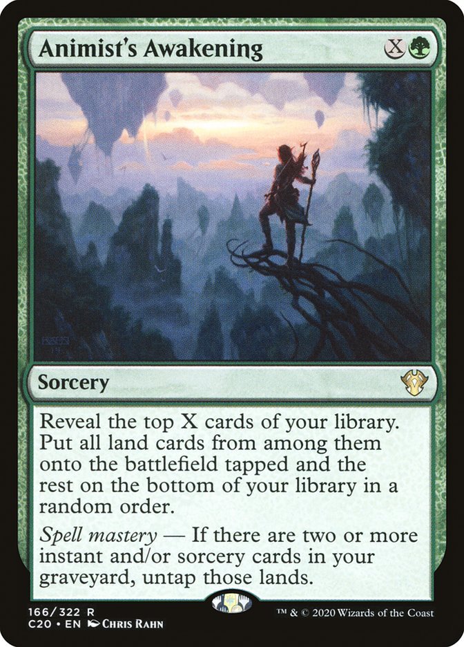 Animist's Awakening [Commander 2020] - Card Brawlers