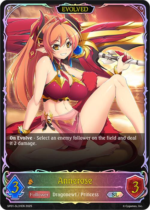 Annerose (Evolved) (SL) (SP01 - SL31EN) [Seaside Memories] - Card Brawlers