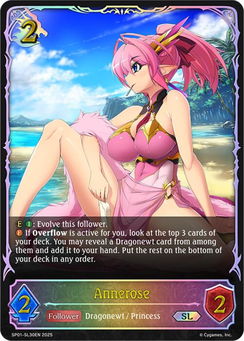 Annerose (SL) (SP01 - SL30EN) [Seaside Memories] - Card Brawlers