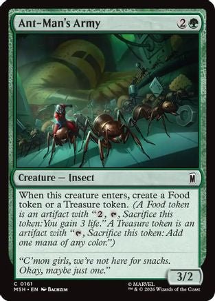 Ant-Man's Army (MSH-161) - Marvel Super Heroes - Card Brawlers