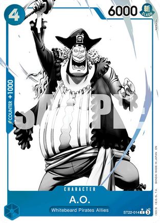 A.O. (Parallel) (ST22-014) - Starter Deck 22: Ace & Newgate Foil - Card Brawlers