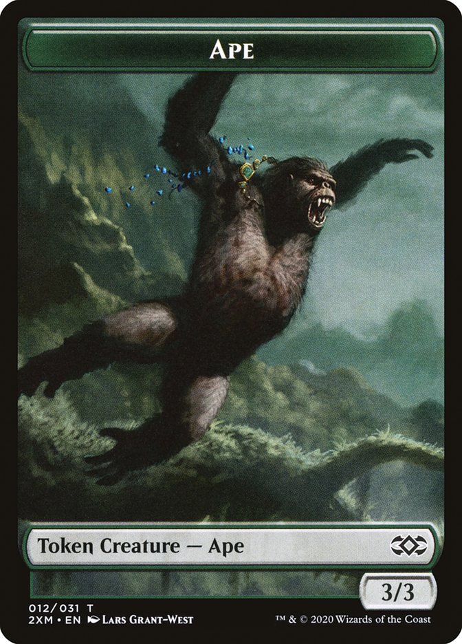 Ape Token [Double Masters Tokens] - Card Brawlers