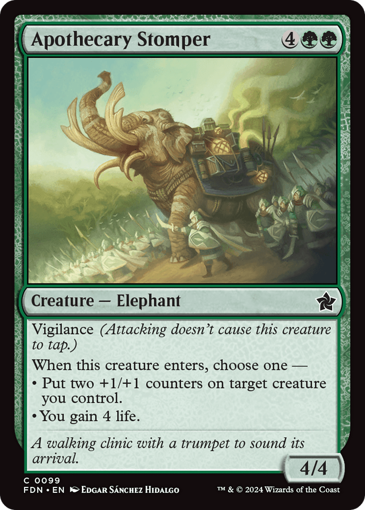 Apothecary Stomper [Foundations] - Card Brawlers