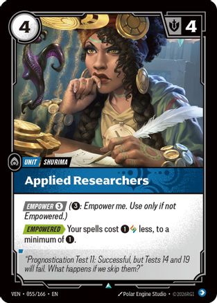Applied Researchers (055/166) - Vendetta - Card Brawlers