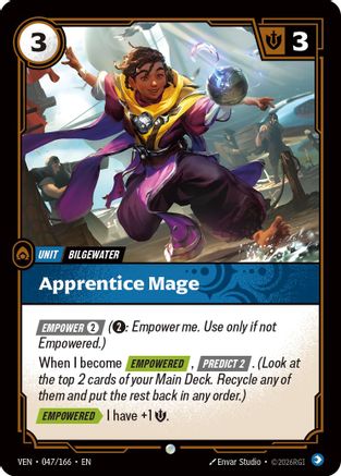 Apprentice Mage (047/166) - Vendetta - Card Brawlers