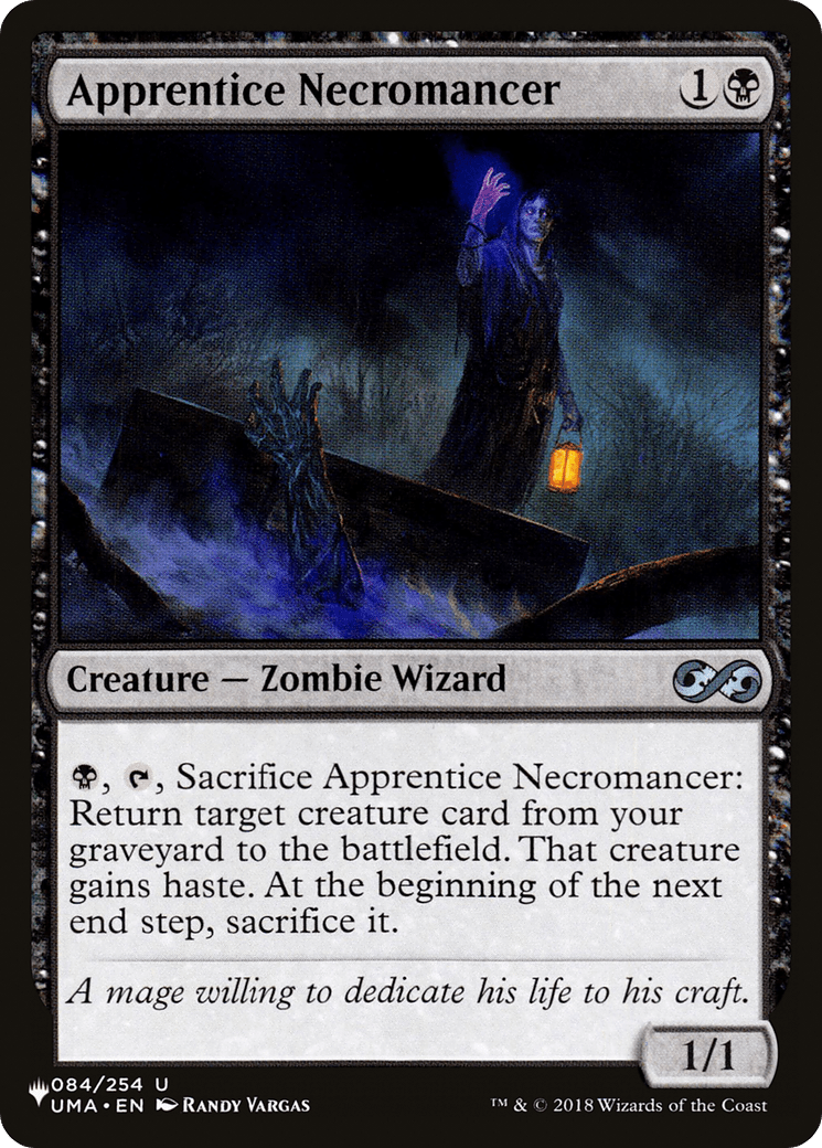 Apprentice Necromancer [The List] - Card Brawlers