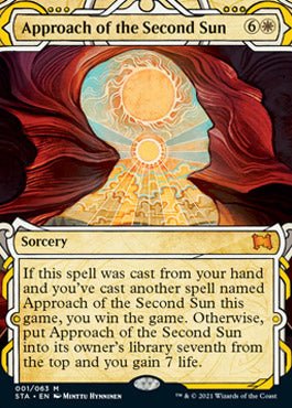 Approach of the Second Sun (Foil Etched) [Strixhaven: School of Mages Mystical Archive] - Card Brawlers