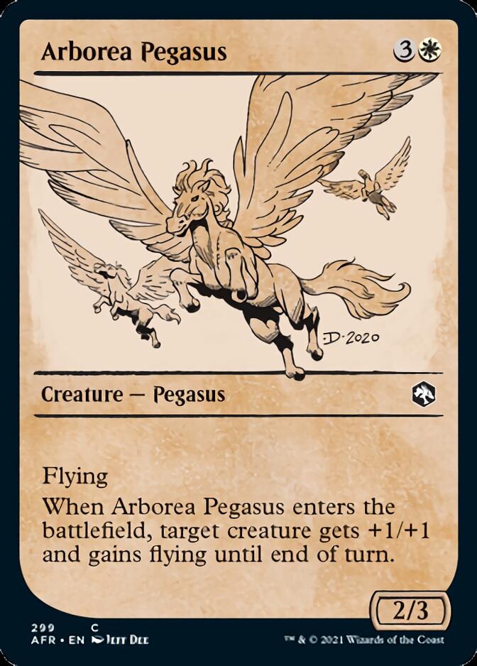 Arborea Pegasus (Showcase) [Dungeons & Dragons: Adventures in the Forgotten Realms] - Card Brawlers