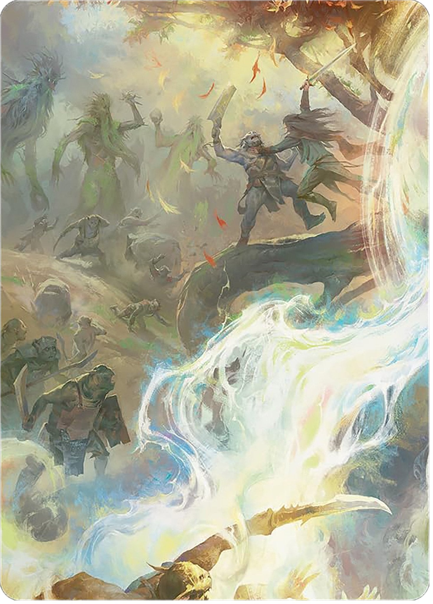Arboreal Alliance Art Card [The Lord of the Rings: Tales of Middle - earth Art Series] - Card Brawlers