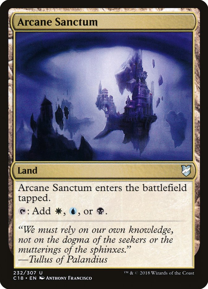 Arcane Sanctum [Commander 2018] - Card Brawlers