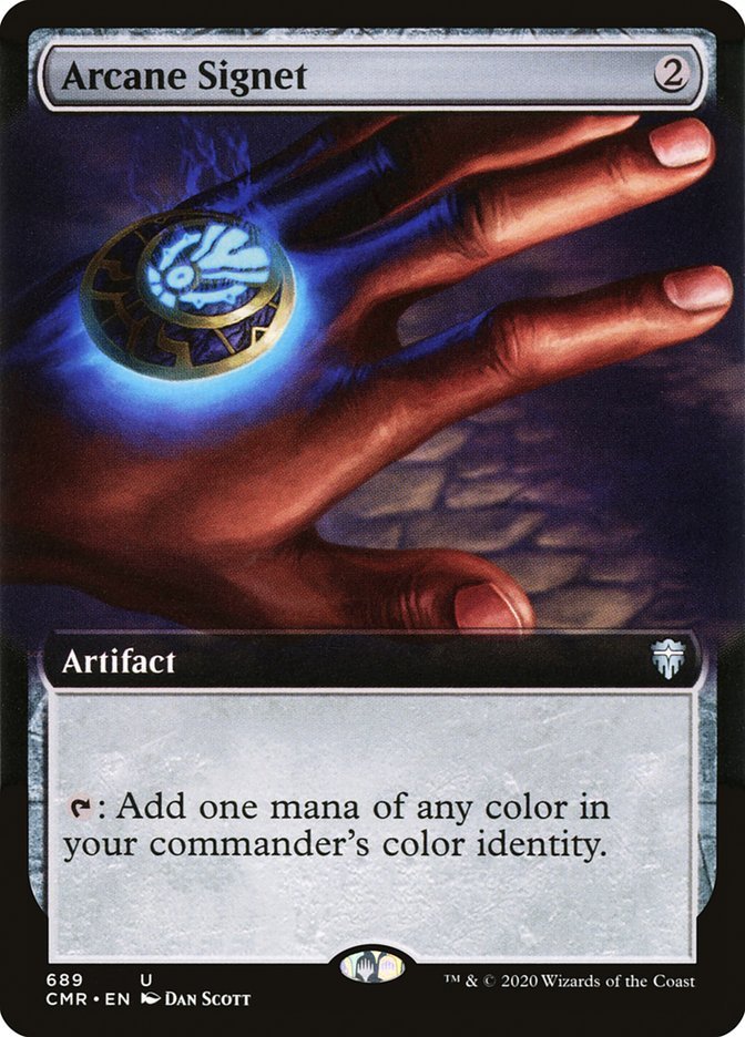 Arcane Signet (Extended Art) [Commander Legends] - Card Brawlers