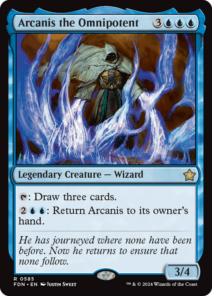 Arcanis the Omnipotent [Foundations] - Card Brawlers