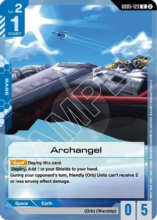 Archangel (GD05-123) - Freedom Ascension - Card Brawlers