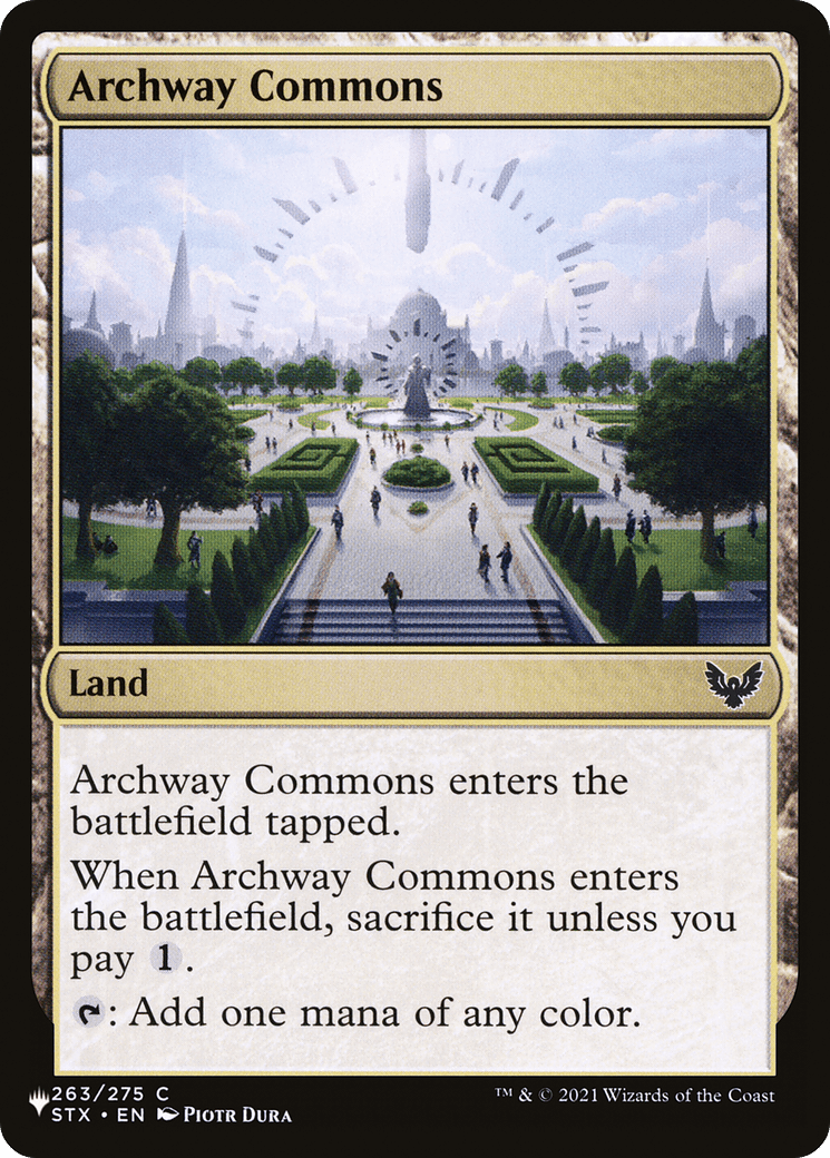 Archway Commons [The List] - Card Brawlers