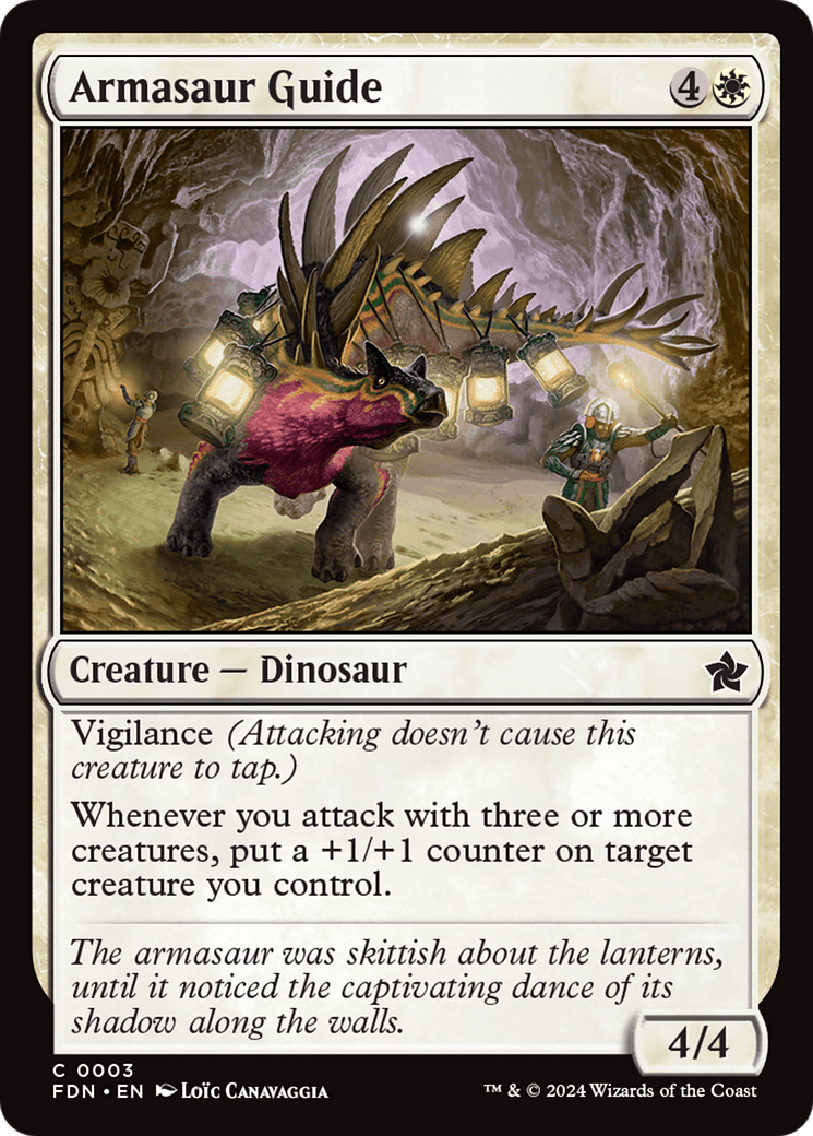 Armasaur Guide [Foundations] - Card Brawlers