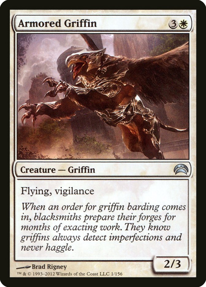 Armored Griffin [Planechase 2012] - Card Brawlers
