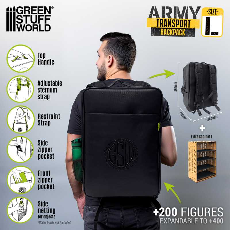 Green Stuff World - Army Transport Backpack - Green Stuff World - Card Brawlers | Quebec | Canada |