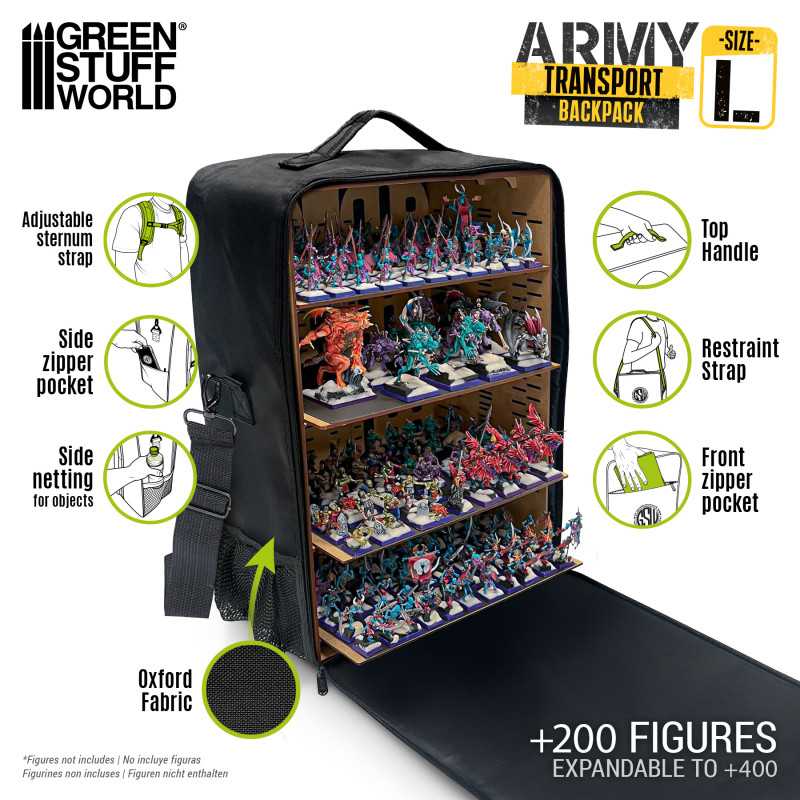 Green Stuff World - Army Transport Backpack - Green Stuff World - Card Brawlers | Quebec | Canada |
