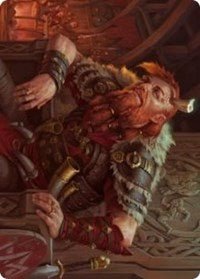 Arni Brokenbrow Art Card [Kaldheim Art Series] - Card Brawlers