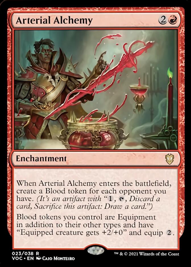 Arterial Alchemy [Innistrad: Crimson Vow Commander] - Card Brawlers