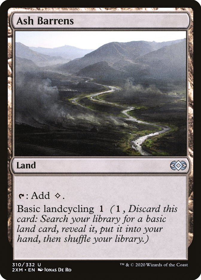 Ash Barrens [Double Masters] - Card Brawlers