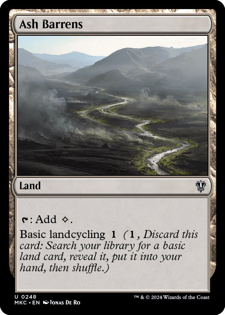 Ash Barrens [Murders at Karlov Manor Commander] - Card Brawlers