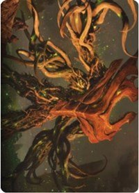 Ashaya, Soul of the Wild Art Card [Zendikar Rising Art Series] - Card Brawlers