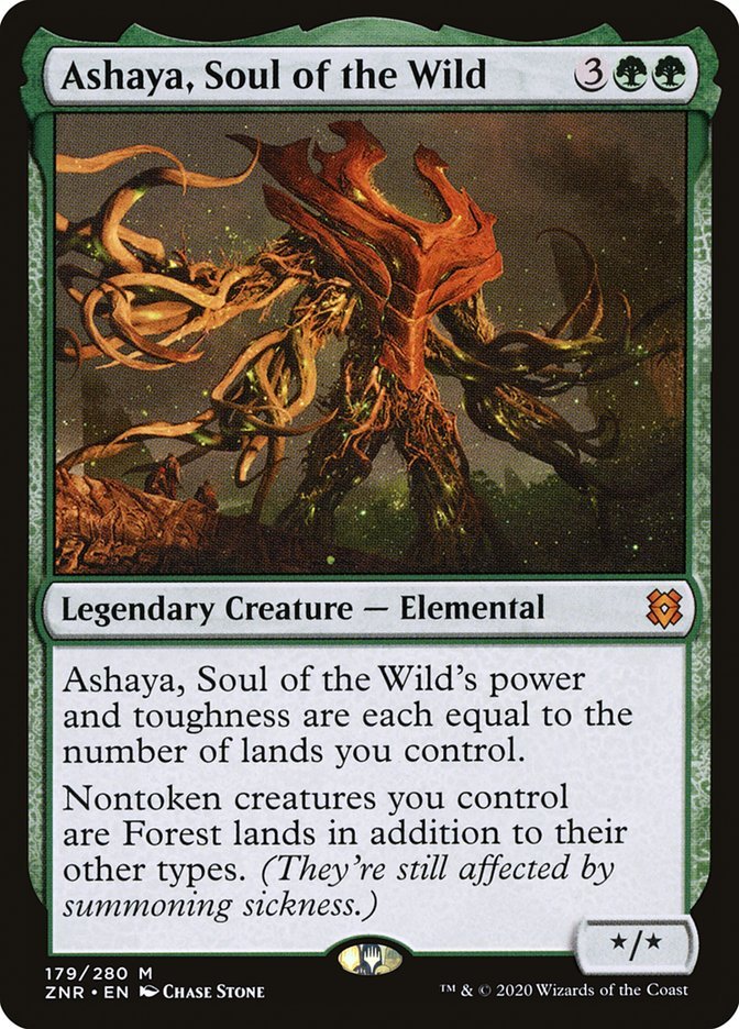 Ashaya, Soul of the Wild [Zendikar Rising] - Card Brawlers