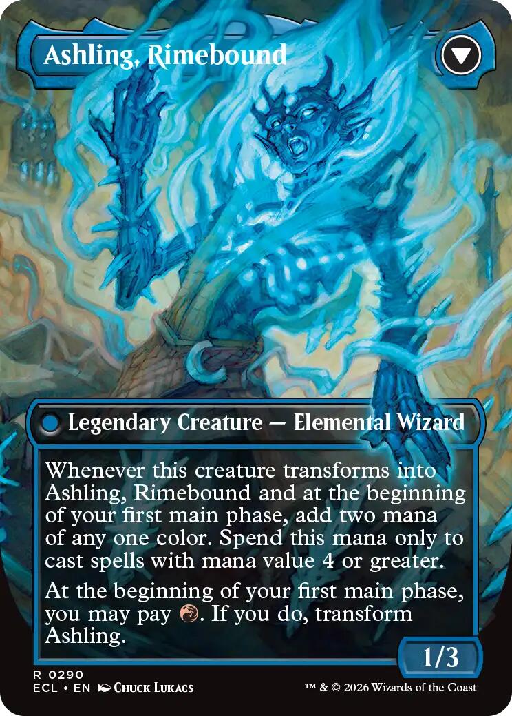 Ashling, Rekindled (Borderless) [Lorwyn Eclipsed] - Card Brawlers