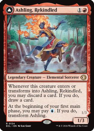 Ashling, Rekindled (PPECL-124) - Promo Pack: Lorwyn Eclipsed - Card Brawlers