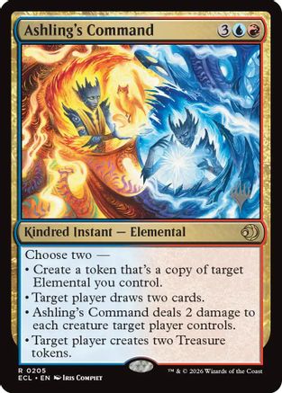 Ashling's Command (PPECL-205) - Promo Pack: Lorwyn Eclipsed - Card Brawlers