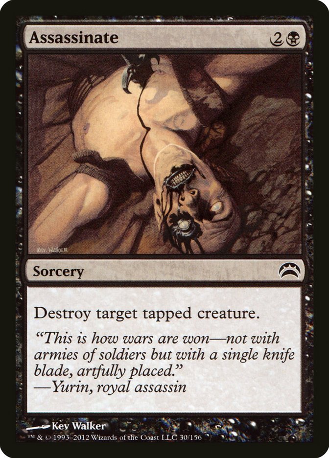 Assassinate [Planechase 2012] - Card Brawlers