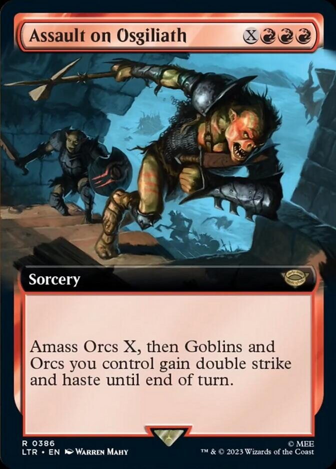 Assault on Osgiliath (Extended Art) [The Lord of the Rings: Tales of Middle - Earth] - Card Brawlers
