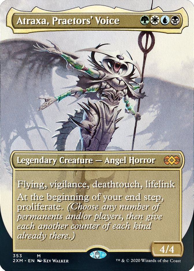 Atraxa, Praetors' Voice (Toppers) [Double Masters] - Card Brawlers