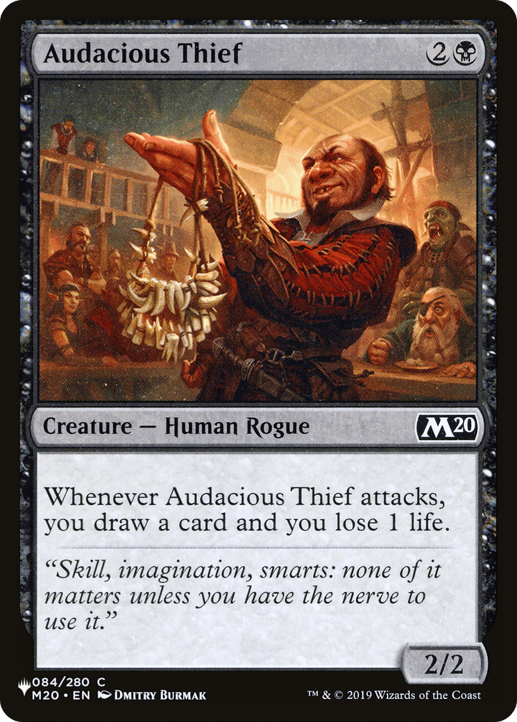 Audacious Thief [The List] - Card Brawlers