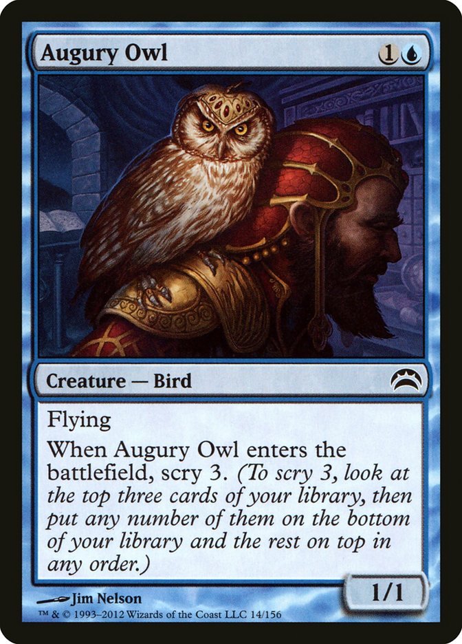 Augury Owl [Planechase 2012] - Card Brawlers