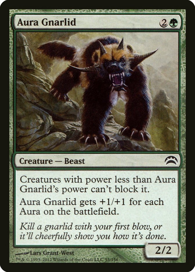 Aura Gnarlid [Planechase 2012] - Card Brawlers