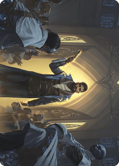 Auspicious Arrival Art Card [Murders at Karlov Manor Art Series] - Card Brawlers