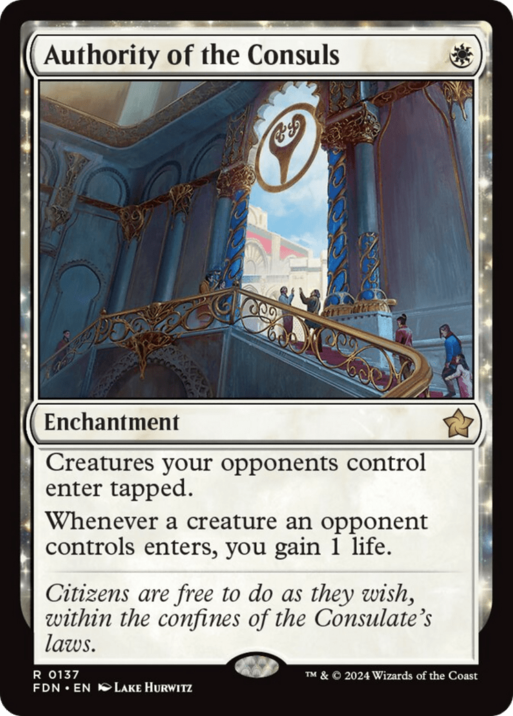 Authority of the Consuls [Foundations] - Card Brawlers
