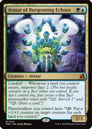 Avatar of Burgeoning Echoes (FRA-122) - Reality Fracture - Card Brawlers