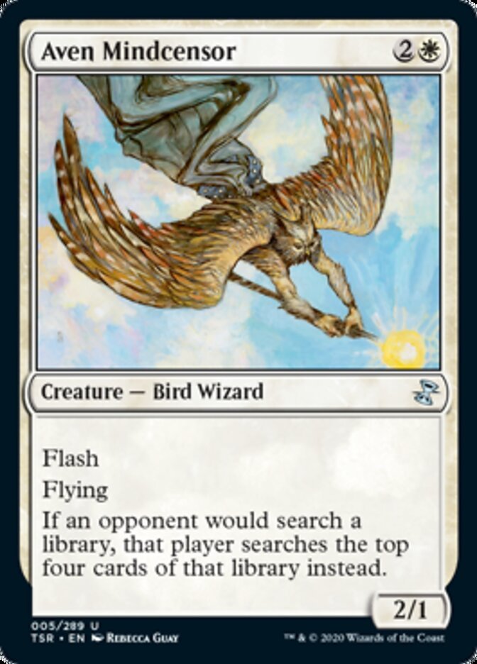 Aven Mindcensor [Time Spiral Remastered] - Card Brawlers