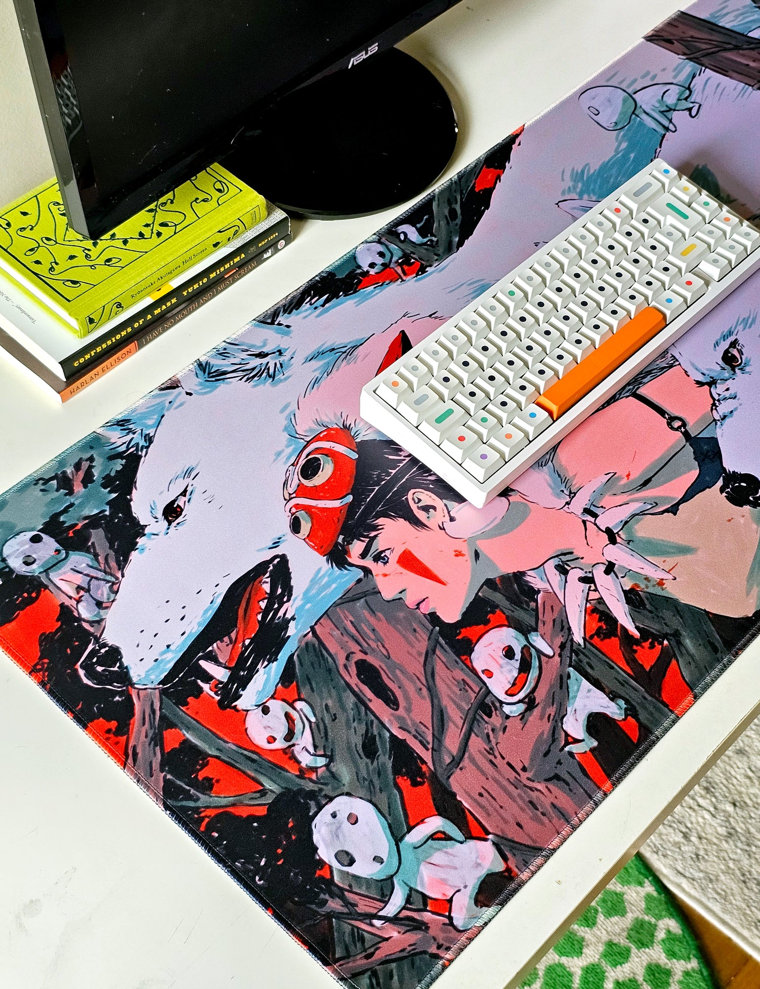 AveryKDraws - The Huntress - Desk Mat/ Playmat - AveryKDraws - Card Brawlers | Quebec | Canada |