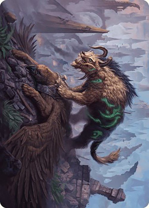 Axebane Ferox Art Card [Murders at Karlov Manor Art Series] - Card Brawlers