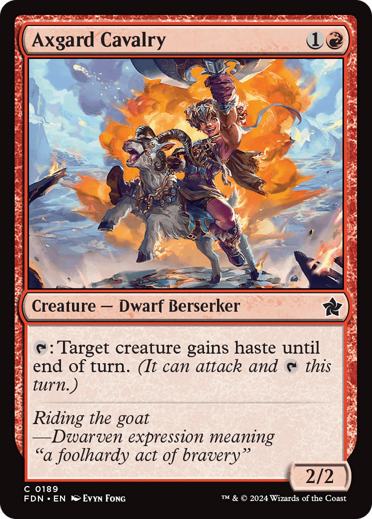 Axgard Cavalry [Foundations] - Card Brawlers